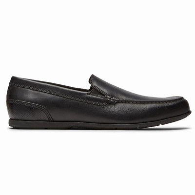 Rockport Malcom Venetian Freizeitschuhe Herren Schwarz JHP-827395